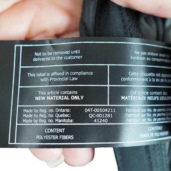 NWT Jared Lang Mens London 1A Black Quilted Camouflage Lined Jacket Size XXXL - Picture 12 of 12